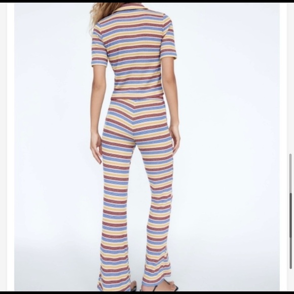Zara stripe pants NWT - Picture 7 of 11